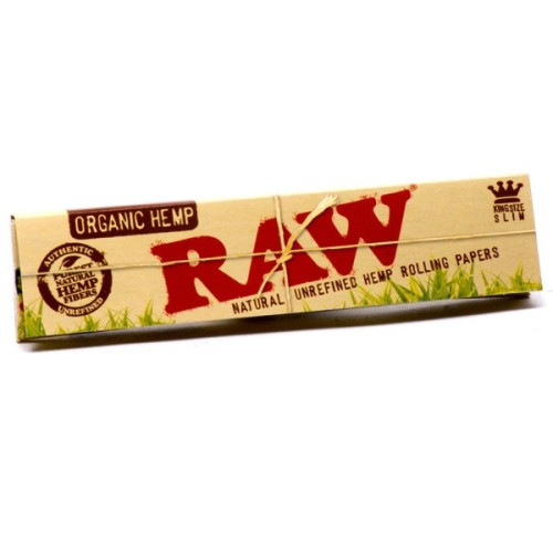 Папір для самокруток RAW Organic Hemp KS Slim 110 мм