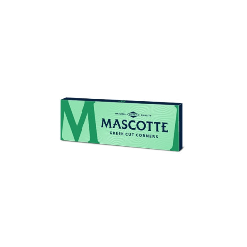 Папір для самокруток Mascotte Green Cut-Corners 70 мм