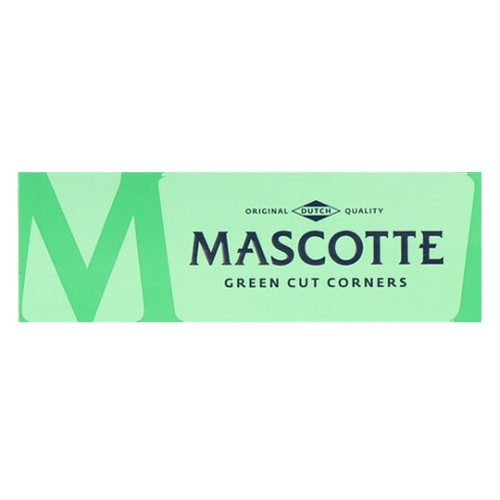Папір для самокруток Mascotte Green Cut-Corners 70 мм