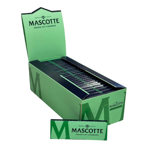 Папір для самокруток Mascotte Green Cut-Corners 70 мм