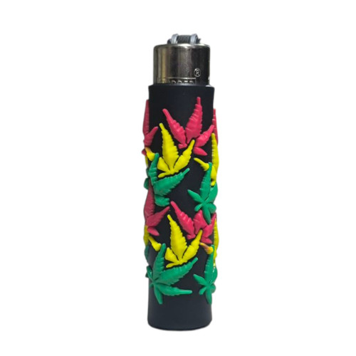 Запальничка Clipper Rasta Leaves 4