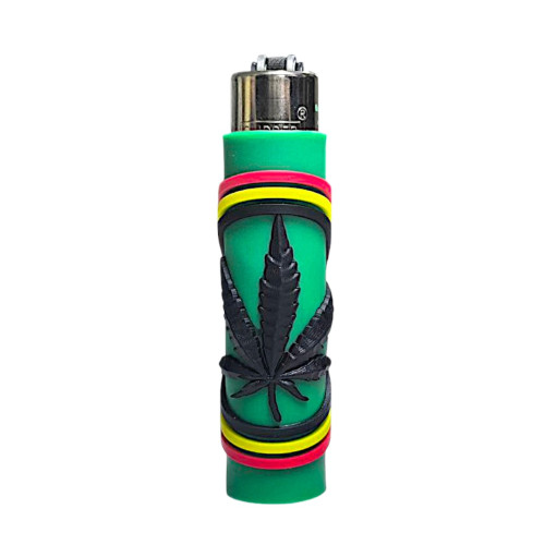 Запальничка Clipper Rasta Leaves 6