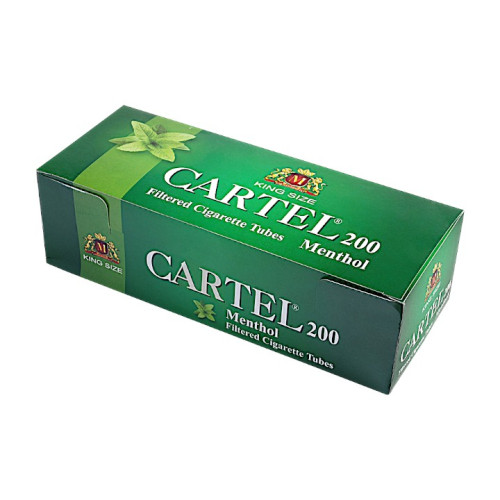 Гільзи для сигарет CARTEL Menthol 200 шт