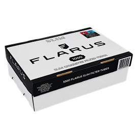 Гильзы для сигарет FLARUS SLIM 1000 шт 6,5 мм Твердая упаковка
