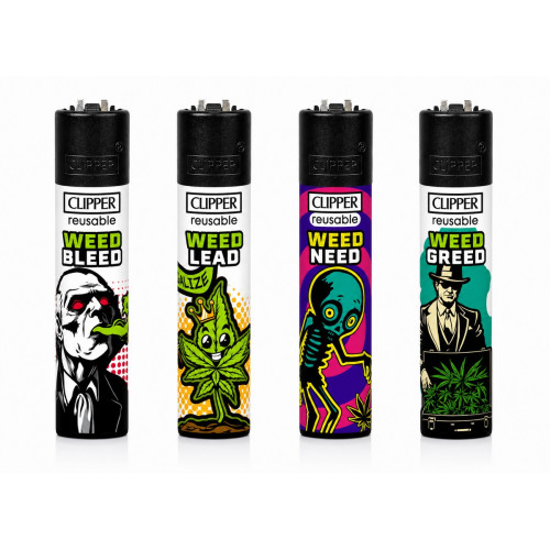 Запальнички Clipper Weed 