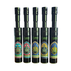 Зажигалка Clipper Mini Tube Turbo Hemp