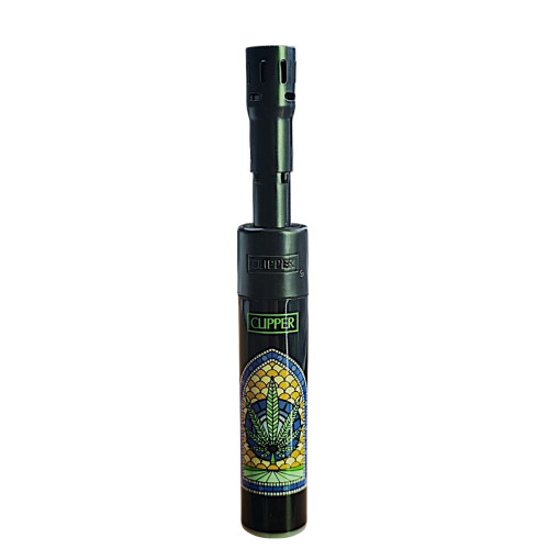 Запальничка Clipper Mini Tube Turbo Hemp