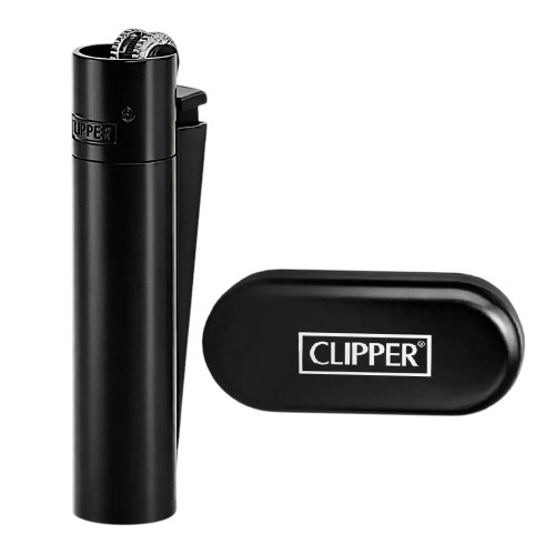 Зажигалка Clipper Metal Matt Black