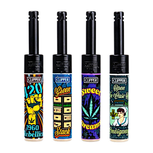 Запальничка Clipper Tube Mini Tube Retro Weed  