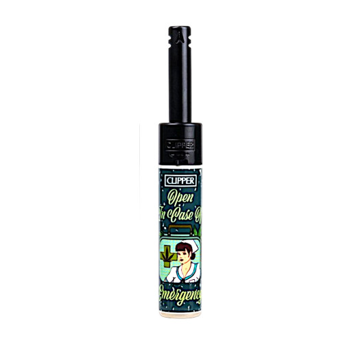 Запальничка Clipper Tube Mini Tube Retro Weed  