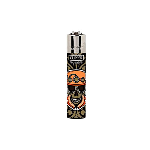Запальничка Clipper Marked Skulls