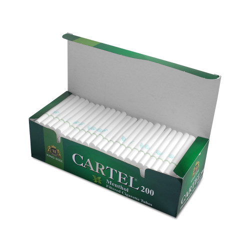 Гільзи для сигарет CARTEL Menthol 200 шт