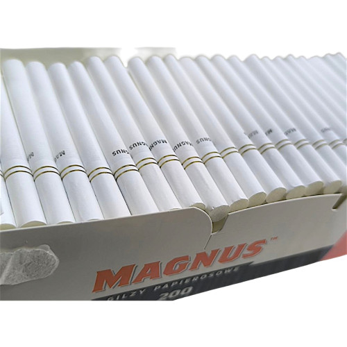 Гільзи для набивання сигарет Magnus Carbon 24мм 200 шт з вугіллям