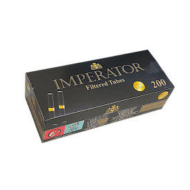 Гільзи для набивання сигарет Imperator Black Gold  200 шт 25 мм 