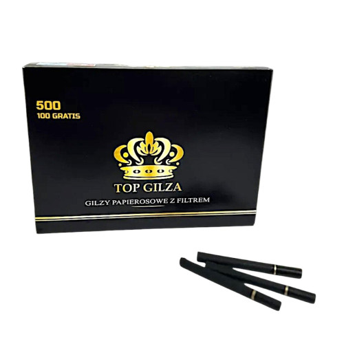 Гільзи для набивання сигарет TOP GILZA Black 500 шт
