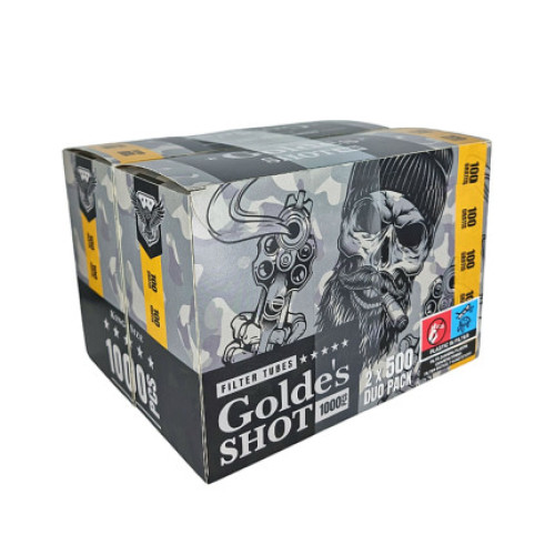 Гільзи для набивання сигарет GOLDE'S SHOT 1000 шт