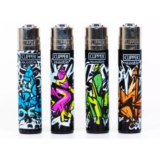 Зажигалка Clipper Urban Weed