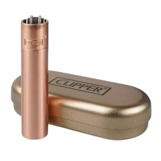 Зажигалка Clipper Metal  Matt Rose Gold