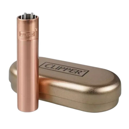 Запальничка Clipper Metal Matt Rose Gold
