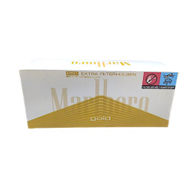 Гильзы для сигарет "Marlboro Gold"  Extra Long 250 шт (24мм)