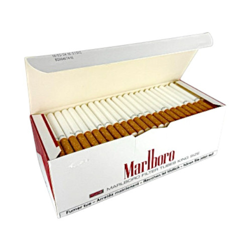 Гільзи для сигарет "Marlboro" (червоні)  Extra Long 250 шт (24мм)