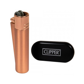 Зажигалка Clipper Metal DARK Rose Gold Matt
