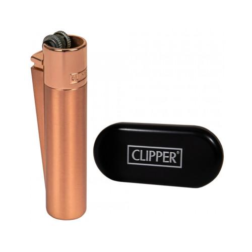 Запальничка Clipper Metal DARK Rose Gold  Matt 