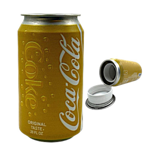 Контейнер - схованка для зберігання "Cola" Yellow