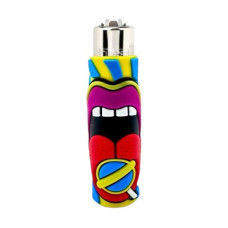 Зажигалка Clipper Lunar Dream Silicone в силиконовом чехле  3