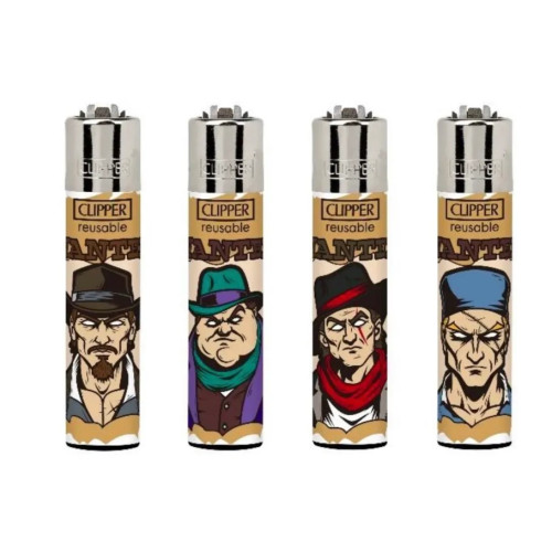 Запальничка Clipper Cowboy Life (medium) 4 шт