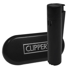 Зажигалка ClipperMetal Jet Black