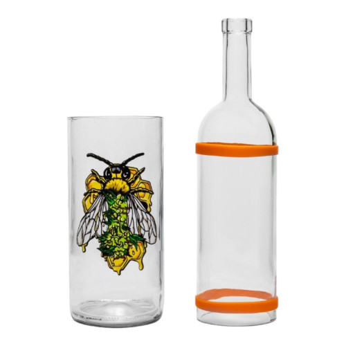 Водний зі скла Weed Bee