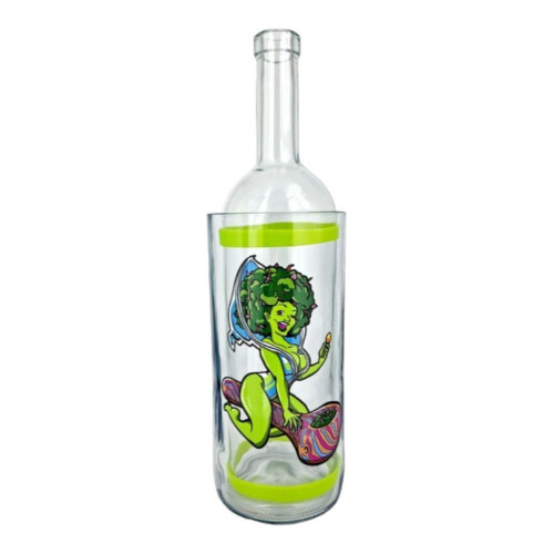 Скляний водяний Weed Girl