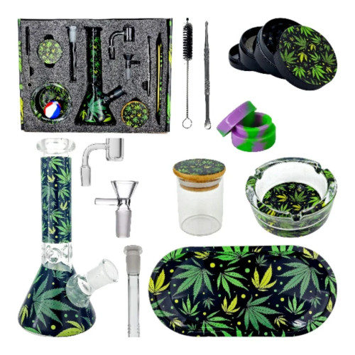 Набір аксесуарів зі скляною трубкою Weed