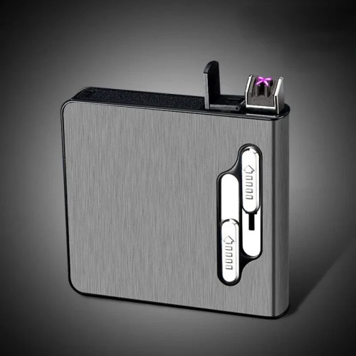 Портсигар з USB запальничкою та автоподачею цигарок (16)