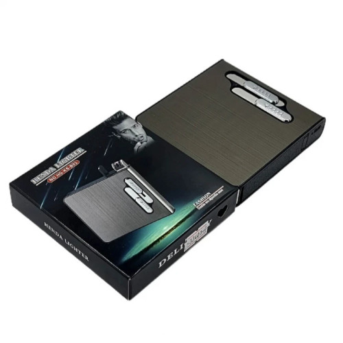 Портсигар з USB запальничкою та автоподачею цигарок (16)