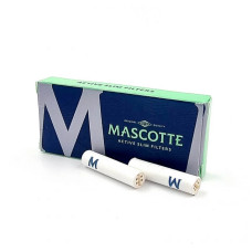Фильтры кокосовые угольные MASCOTTE ACTIVE 6x27 мм (10 шт.)