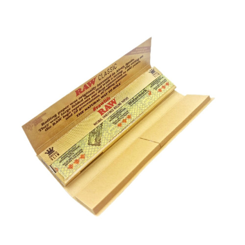 Папір для самокруток RAW CLASSIC Connoisseur KS SLIM+TIPS  (32+32)