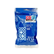 Фильтры для самокруток SILVER STAR REGULAR LONG 8х22 мм(100 шт)