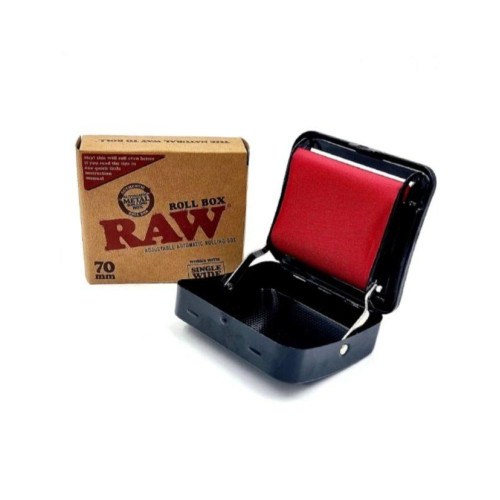 Ручна машинка для скручування самокруток RAW Auto Box 70mm