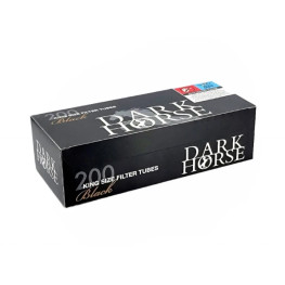 Гільзи для набивання сигарет Dark Horse Black 200шт