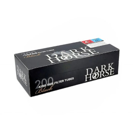 Гільзи для набивання сигарет Dark Horse Black 200шт
