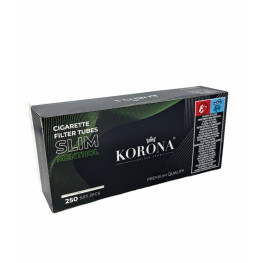 Гільзи для цигарок Korona Slim mentol 250