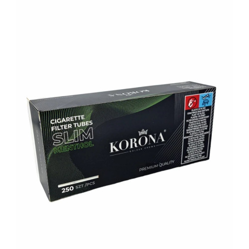 Гільзи для цигарок Korona Slim mentol 250