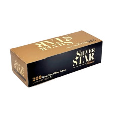 Гильзы для набивки сигарет SILVER STAR CARBON&COPPER X-LONG (200 шт)