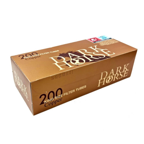 Гільзи для набивання сигарет DARK HORSE COPPER KS 200 шт