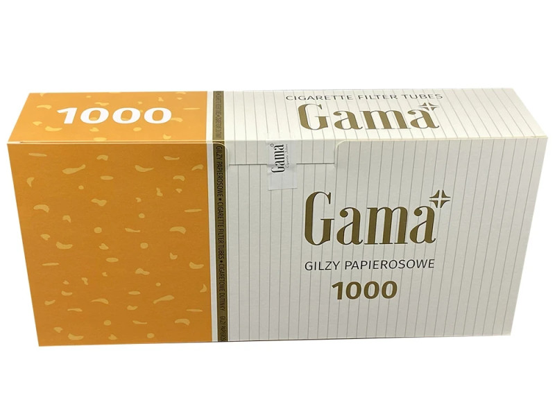 Гільзи для набивання сигарет Gama 1000 шт