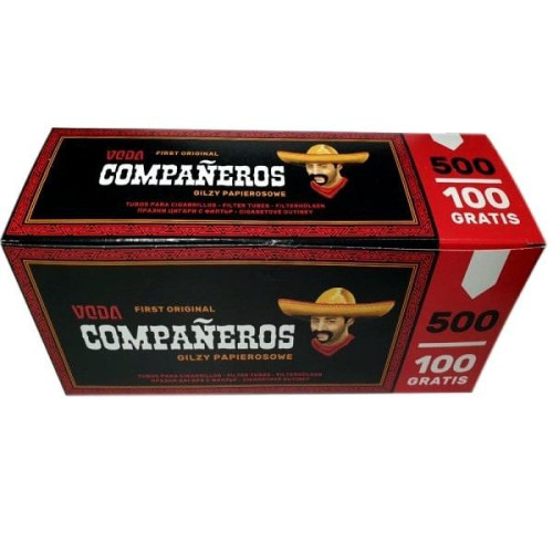 Гільзи для набивання сигарет Companeros 500 шт
