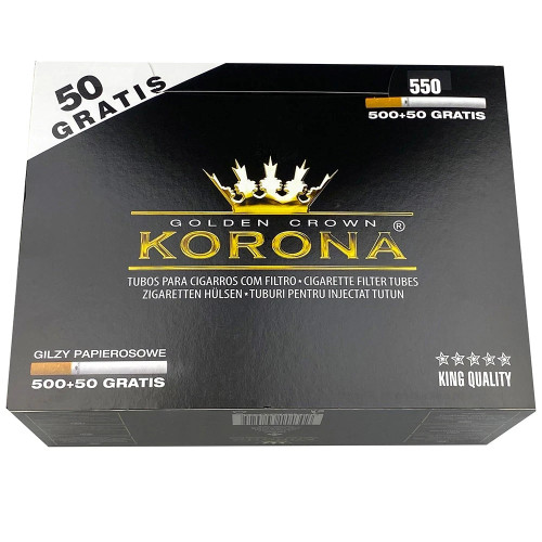 Гільзи для сигарет KORONA (550шт)