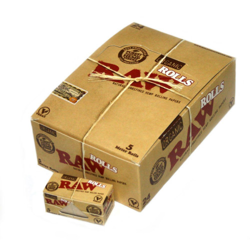 Папір для самокруток у рулоні RAW Rolls Classic Slim 5 метрів